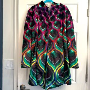 Electrothreads Dream cloak Fleece/Faux Fur Coat - size XS